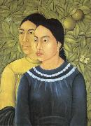 Frida Kahlo Two Women oil on canvas